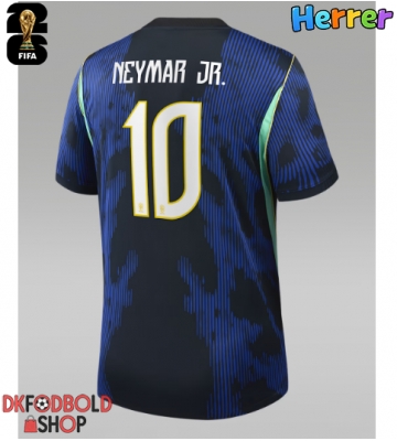 Brasilien Neymar Jr #10 Udebanetrøje VM 2026 Kort ærmer